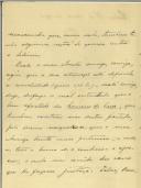 Carta de Vicente Ferreira para Sidónio Pais