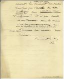 Carta de Eyre Crowe para Manuel Teixeira Gomes