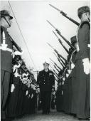 Fotografia de Américo Tomás, por ocasião da abertura solene do ano lectivo Instituto Profissional dos Pupilos do Exército agora designado por Instituto Militar dos Pupilos do Exército, em Lisboa.
