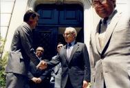 Visita de Perez de Cuellar a Portugal