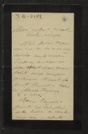 Carta de Francisco Maria Supico a Teófilo Braga