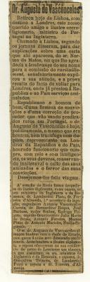 Dr. Augusto de Vasconcelos