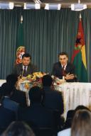 Visita de Carlos Alberto Wahnon de Carvalho Veiga a Portugal