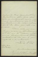 Carta de Rafael de Almeida a Teófilo Braga