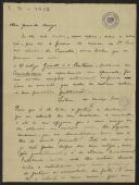 Carta de Joaquim de Araújo a Teófilo Braga