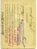 Bilhete de Identidade n.º 1203 de José Mendes Cabeçadas
