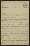 Carta de António Francisco Barata a Teófilo Braga