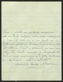 Carta de Manuel da Cunha Alvelos para Alfredo Machado Gonçalves