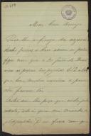 Carta de Francisco Tito a Teófilo Braga
