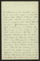 Carta de Joaquim de Araújo para Teófilo Braga