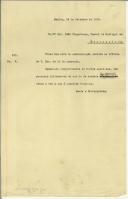 Cópia de ofício de Sidónio Pais para Carl Singelmann