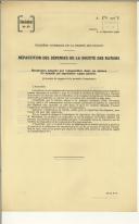 Allocation of the expenses of the League of Nations