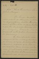 Carta de Sabino Baptista a Teófilo Braga