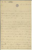 Carta de Adolfo Coelho a Teófilo Braga