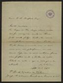 Carta do Padre Vicente Martins da Costa a Teófilo Braga