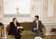 Audiência com Raúl R. Alfonsín