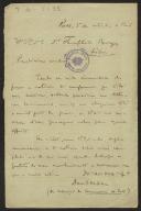 Carta de David da Silva a Teófilo Braga