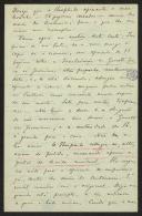 Carta de Joaquim de Araújo para Teófilo Braga