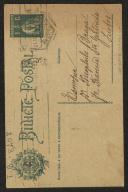 Bilhete-postal de Marcelino Morais a Teófilo Braga