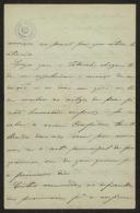 Carta de Anselmo de Morais para Teófilo Braga