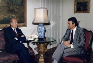 Visita de Giscard d´Estain a Portugal