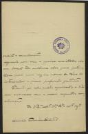 Carta de Aurélio Ferreira a Teófilo Braga