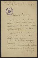 Carta de Huguet a Teófilo Braga