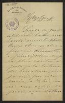 Carta de Manuel Alves Almeida, da Escola Municipal Secundária de Setúbal, a Teófilo Braga