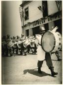 Fotografia de Américo Tomás durante a visita à cidade de Aveiro