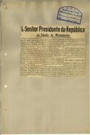 O Senhor Presidente da República na Abadia de Westminster