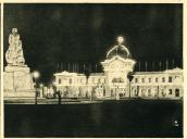 Anexo ao álbum da Viagem Presidencial à África em 1939 - cortejo alegórico - festival nocturno - iluminações em Lourenço Marques