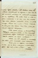 Cópia de carta de Manuel Teixeira Gomes para José Teixeira Gomes