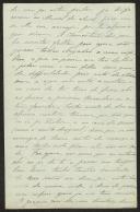 Carta de Maria do Carmo Braga para Teófilo Braga