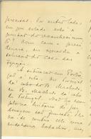 Carta de João Chagas para Manuel Teixeira Gomes