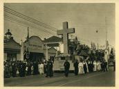 Anexo ao álbum da Viagem Presidencial à África em 1939 - cortejo alegórico - festival nocturno - iluminações em Lourenço Marques