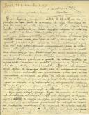 Carta de Afonso Costa para Manuel Teixeira Gomes