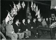 Fotografia de Américo Tomás no aniversário da Escola do Exército na Academia Militar