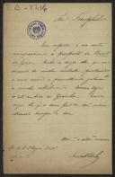 Carta de Sousa Viterbo a Teófilo Braga