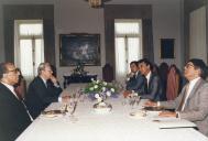 Visita de Perez de Cuellar a Portugal