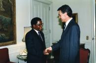 Visita de Afonso Dhlakama a Portugal