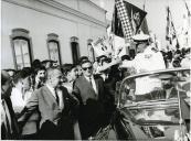 Fotografia de Américo Tomás por ocasião da visita oficial efetuada ao Algarve, de 10 a 14 de julho de 1965