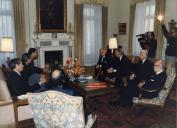 Audiência com representantes da Coreia do Sul