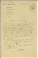 Carta de Paul Sébillot para Teófilo Braga