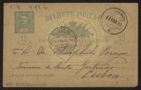 Bilhete-postal de Alfredo Nunes Correia a Teófilo Braga