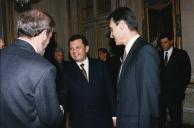 Visita de Carlos Alberto Wahnon de Carvalho Veiga a Portugal