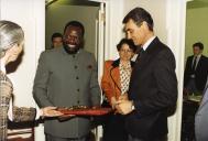 Visita de Jonas Savimbi