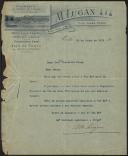 Carta de M. Lugan a Teófilo Braga
