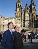 Visita de Aníbal Cavaco Silva a Santiago de Compostela
