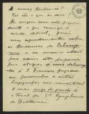 Carta de Ruy Coelho para Teófilo Braga