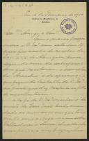 Carta de G. J. C. Henriques a Teófilo Braga
